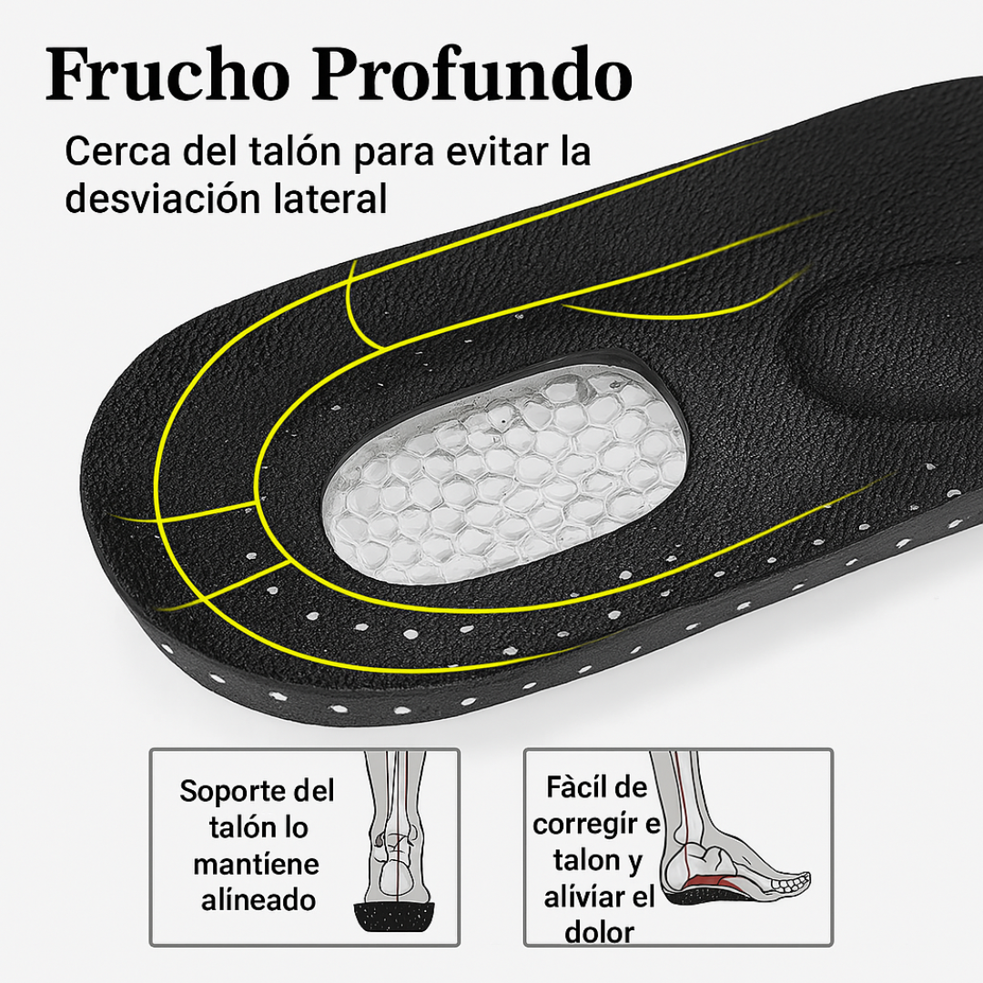 Plantilla de gel ortopédica